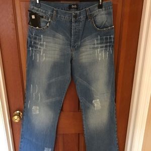 Men’s 34 x 34 D&G Ittierre jeans.